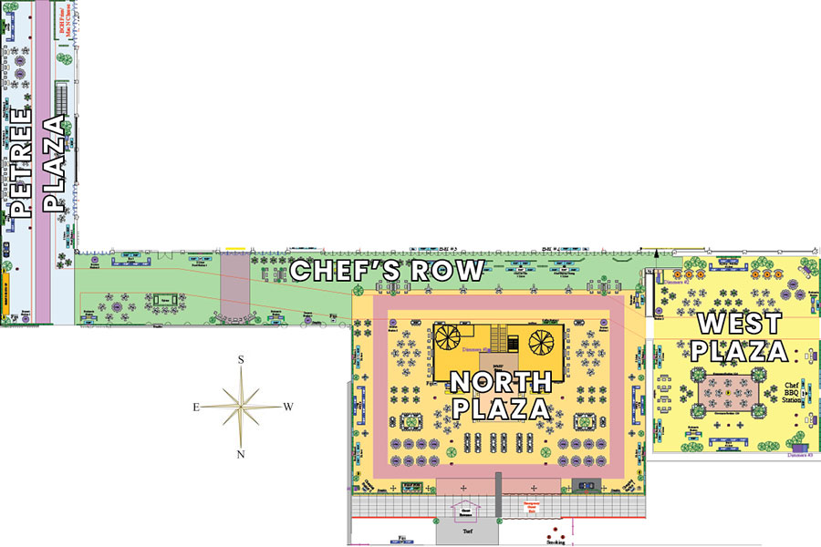 Gala Seating Map