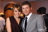 Aimee Teegarden &amp; Matt Lauria at the Fourth Annual Television Academy Honors