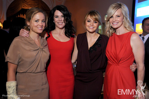 Erika Christensen, Lauren Graham, Aimee Teegarden &amp; Monica Potter at the Fourth Annual Television Academy Honors