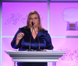 Gail Berman onstage at the 21st Annual Hall of Fame Gala