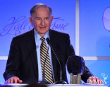 Bill Klages accepting an award onstage at the 21st Annual Hall of Fame Gala