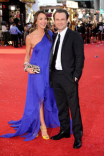 Actor Christian Slater (right) and guest