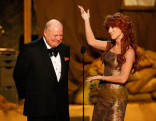 Comedians Don Rickles and Kathy Griffin 