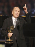 Actor Robert Duvall accepts the award for Oustanding Lead Actor in a Miniseries or Movie