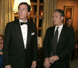 TV Personalities Stephen Colbert and Jon Stewart