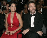 Actors Lisa Edelstein and Hugh Laurie