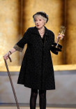 Actress Elaine Stritch receives an Emmy Award, for Outstanding Guest Actress in a Comedy Series NBC's 30 Rock.
