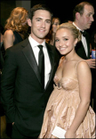 Actors Milo Ventimiglia and Hayden Panettiere