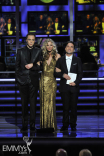 Jim Parsons, Kaley Cuoco &amp; Johnny Galecki at the 61st Primetime Emmy Awards