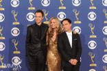 Jim Parsons, Kaley Cuoco &amp; Johnny Galecki at the 61st Primetime Emmy Awards
