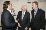 Dick Van Dyke shares a laugh with Steve Mosko and Dick Askin
