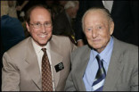 Alan Perris, COO of the Television Academy, with Art Linkletter