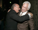 NYPD Blue star Dennis Franz reunites with series producer Steven Bochco