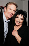 Liza Minnelli (r) with Dick Askin, Television Academy Chair &amp; CEO 