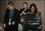 A Next TV goer wins a Sony Handycam HDR-FX1E, the world&#039;s first 1080i HiDef camcorder.