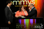 Joshua Jackson, Melissa McCarthy &amp; John Shaffner at the 63rd Primetime Emmy Awards Nominations Ceremony