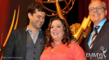 Joshua Jackson, Melissa McCarthy &amp; John Shaffner at the 63rd Primetime Emmy Awards Nominations Ceremony