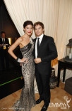 Jennifer Carpenter and Michael C. Hall at the 61st Annual Primetime Emmy Awards