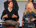 Jessica Simpson executive producer Ben Silverman onstage during the Fashion Star panel at the 2012 Winter TCA Tour