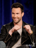 Adam Levine onstage during The Voice panel at the 2012 Winter TCA Tour