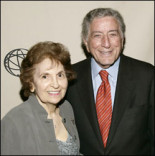 Event producer Rocci Chatfield and Tony Bennett