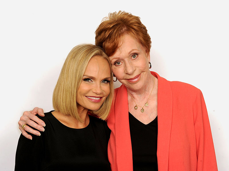 Kristin Chenoweth and Carol Burnett