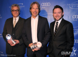 David E. Kelley, Nate Corddry and Bill D&#039;Elia at the 5th Annual Television Academy Honors
