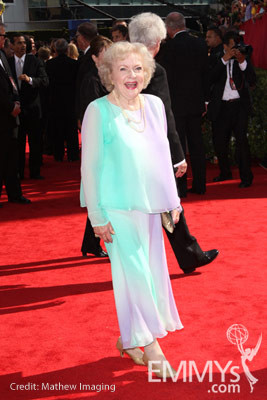 Betty White at the 62nd Primetime Emmy Awards