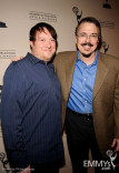 Dave Porter and Vince Gilligan arrive at an Evening with Breaking Bad