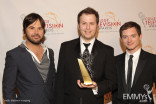 Jason Gann, R. Lance Montgomery II &amp; Elijah Wood at the 32nd College Television Awards