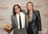 Ian Brennan and Jane Lynch