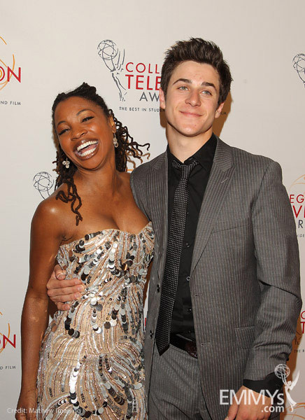 Shanola Hampton &amp; David Henrie at the 32nd College Television Awards