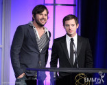 Jason Gann &amp; Elijah Wood at the 32nd College Television Awards