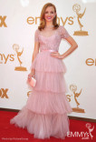 Jayma Mays arrives at the Academy of Television Arts &amp; Sciences 63rd Primetime Emmy Awards