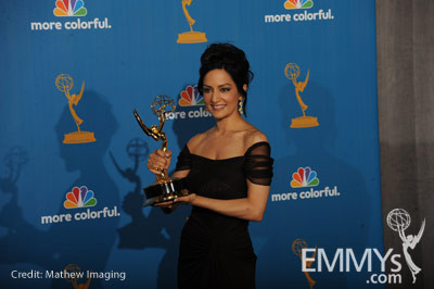 Archie Panjabi at the 62nd Primetime Emmy Awards