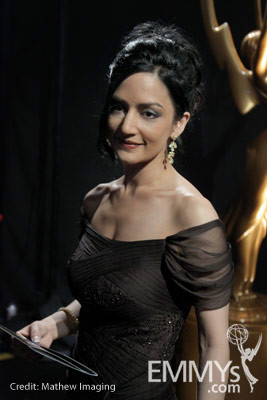Archie Panjabi at the 62nd Primetime Emmy Awards
