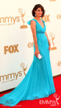 Cobie Smulders arrives at the Academy of Television Arts & Sciences 63rd Primetime Emmy Awards at Nokia Theatre L.A. Live