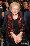 Betty White in the audience during the Academy of Television Arts &amp; Sciences 63rd Primetime Emmy Awards 