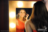 Sofia Vergara backstage during the Academy of Television Arts &amp; Sciences 63rd Primetime Emmy Awards at Nokia Theatre L.A. Live