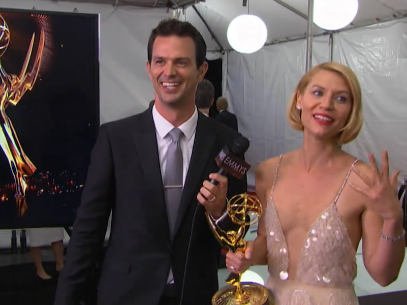 Claire Danes at the Samsung Social Media Cam