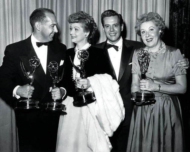 Classic Emmys—Harry Ackerman, Lucille Ball, Desi Arnaz, Vivian Vance