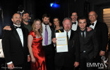 Winning team from &quot;Deadliest Catch&quot; backstage at the Academy of Television Arts and Sciences 2011 Primetime Creative Arts Emmys