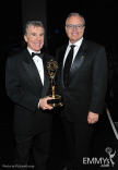 (L-R) John Walsh and John Shaffner at the Academy of Television Arts and Sciences 2011 Primetime Creative Arts Emmys