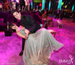 Actors Selena Gomez and David Henrie hit the dance floor