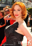 Christina Hendricks at the 62nd Primetime Creative Arts Emmy Awards