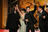 Selena Gomez and David Henrie