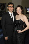 Actors Fred Armisen and Elisabeth Moss