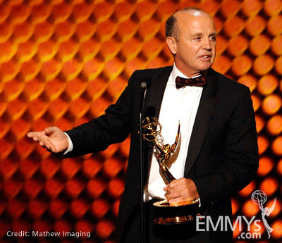 Winner of Best Cinematography for Nonfiction for "Life" onstage during the 62nd Primetime Creative Arts Emmy Awards