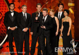 Winners of Best Visual Effects in a Series for &quot;CSI: Crime Scene In&quot; onstage during the 62nd Primetime Creative Arts Emmy Awards