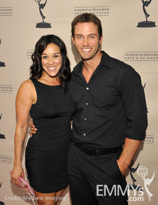 Lisa Kouchak &amp; Eric Martsolf at the 45 Years Of Days Of Our Lives event